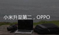 小米升至第二，OPPO大跌18%，第二季度国内手机市场排名出炉